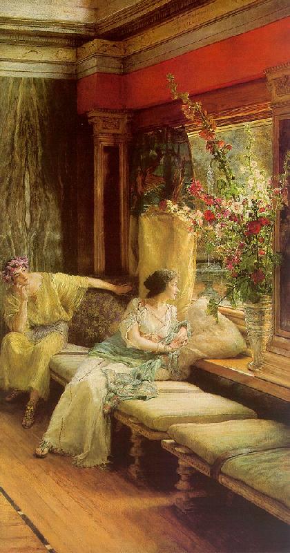 Alma Tadema Vain Courtship